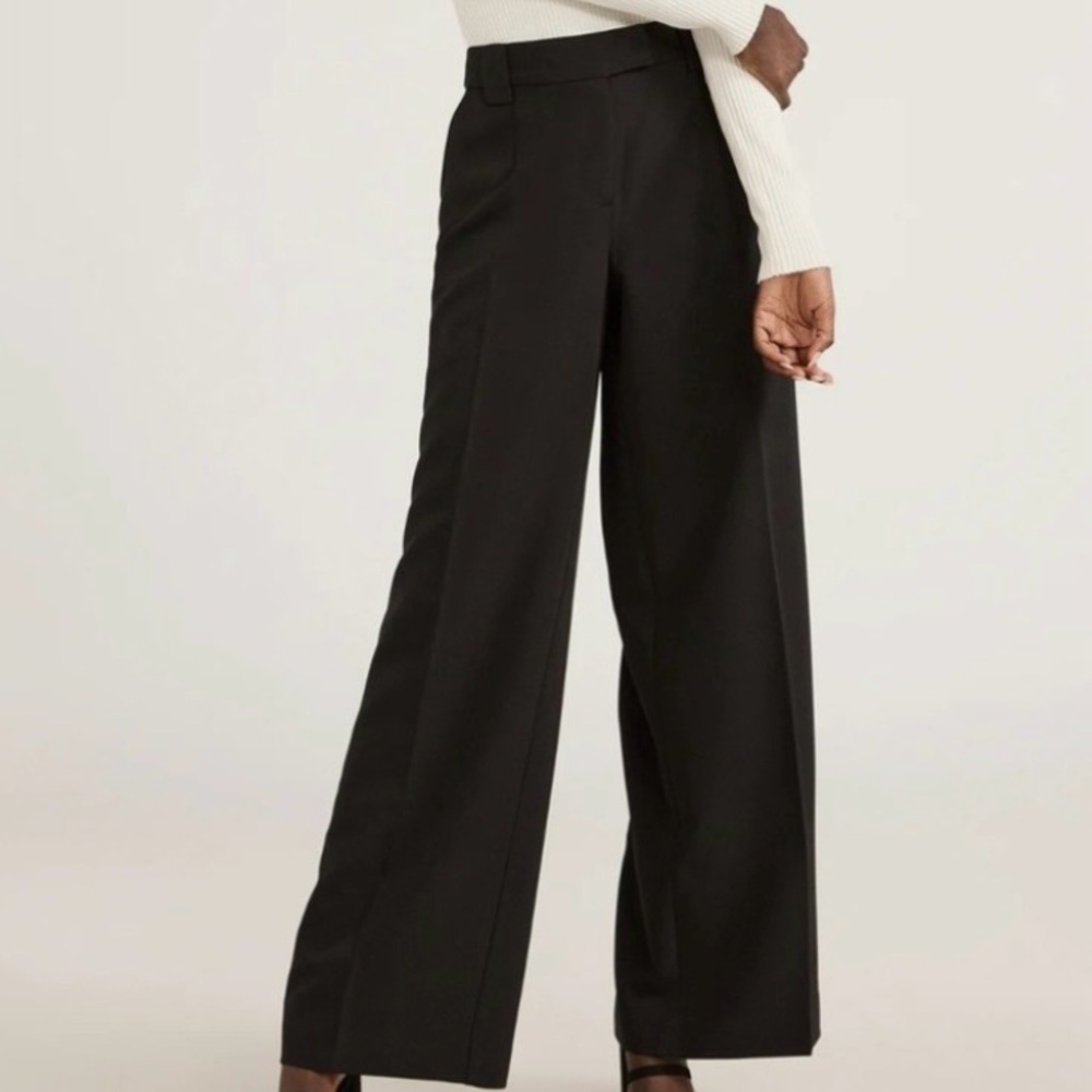 Scoop Wide-Leg suiting trouser - Picture 3 of 15